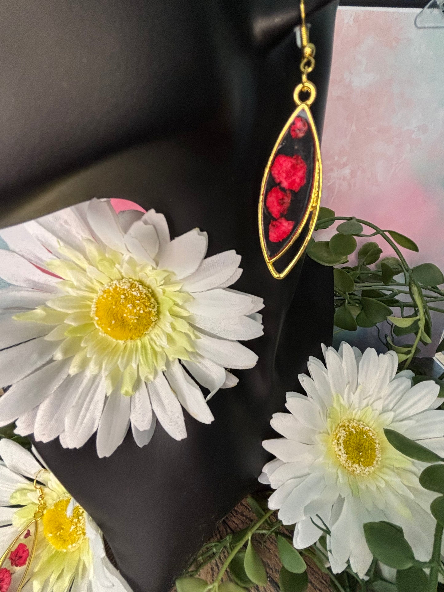 Golden Teardrop Earrings