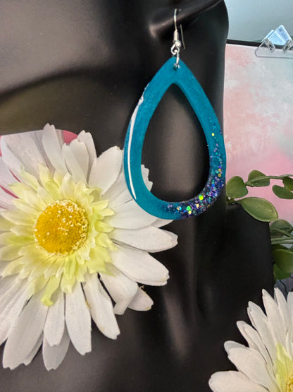 Hollow Teardrop Dangles