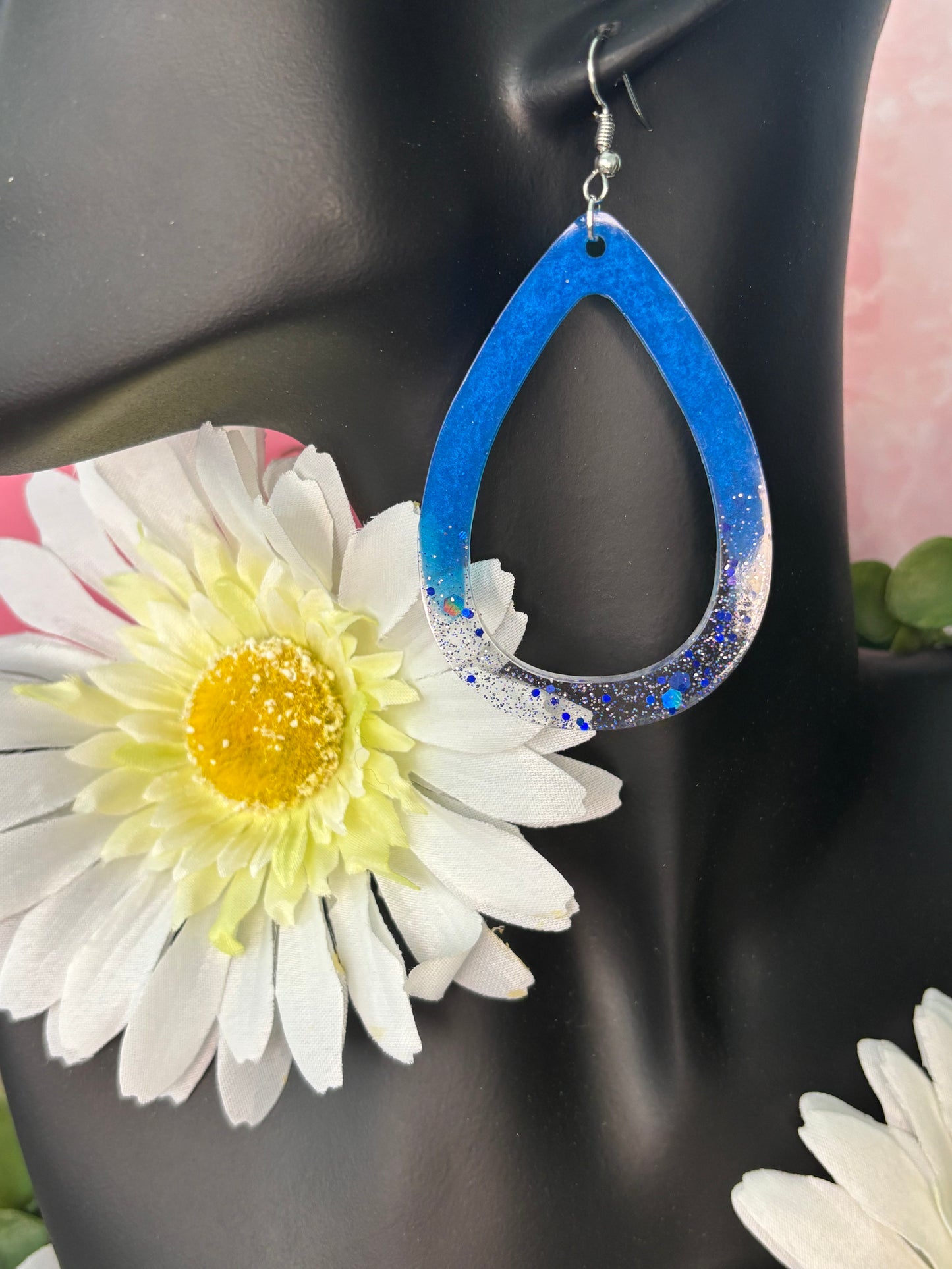 Hollow Teardrop Dangles