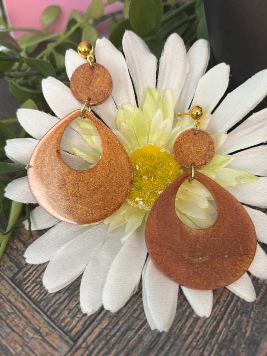 Retro Teardrop Earrings