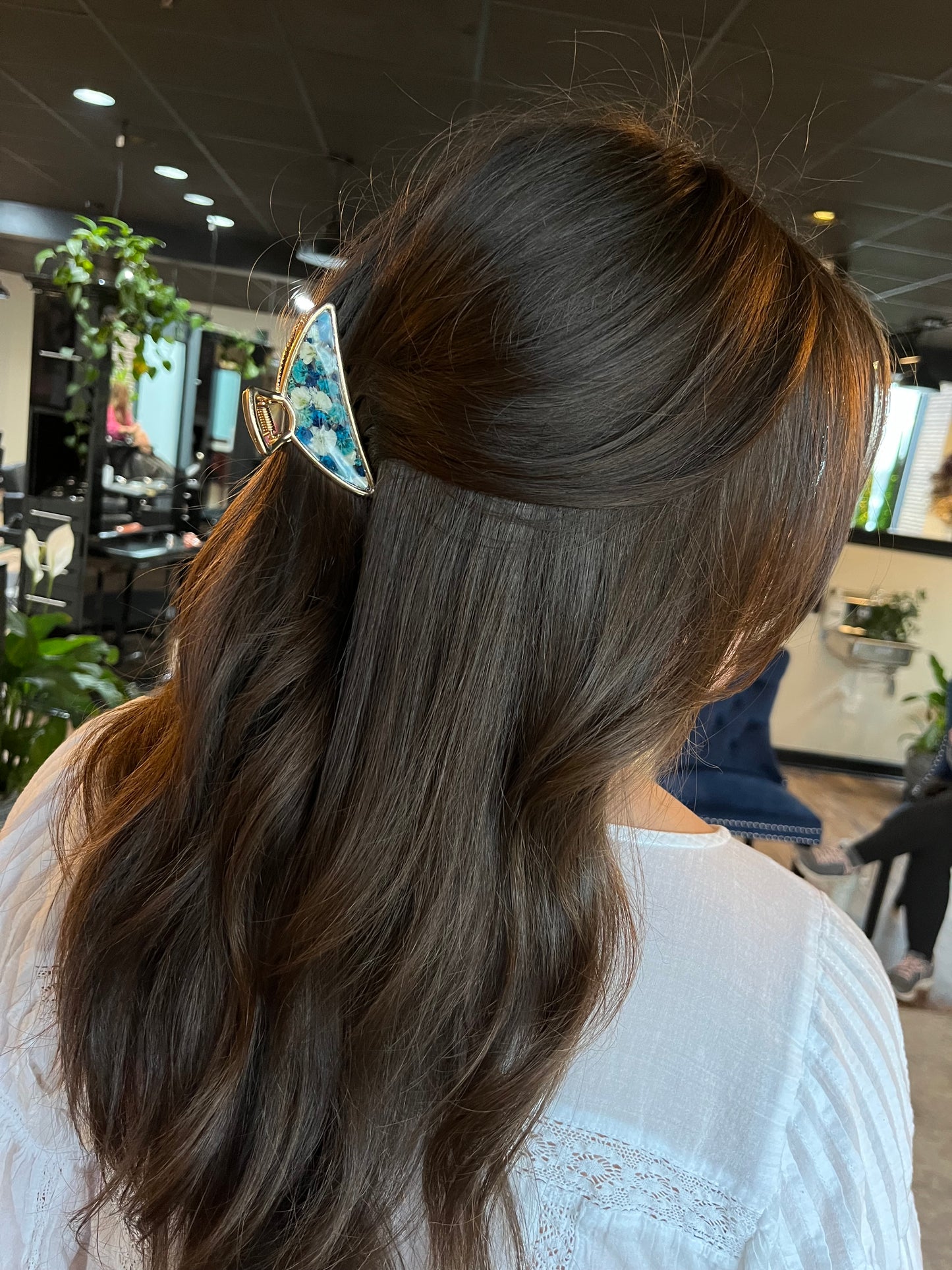 Medium Baby’s Breath Claw Clip